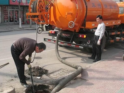 老街街道隔油池、化粪池清操作流程